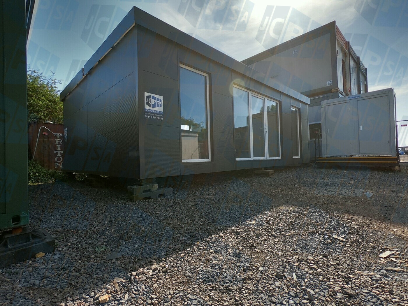 28ft X 20ft Two Bay Modular Building Portable Office, Sales Unit